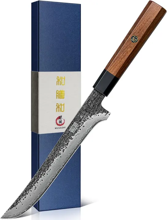 7-inch Japanese-Style Fillet Knife — 9-Layer High-Carbon Boning Blade