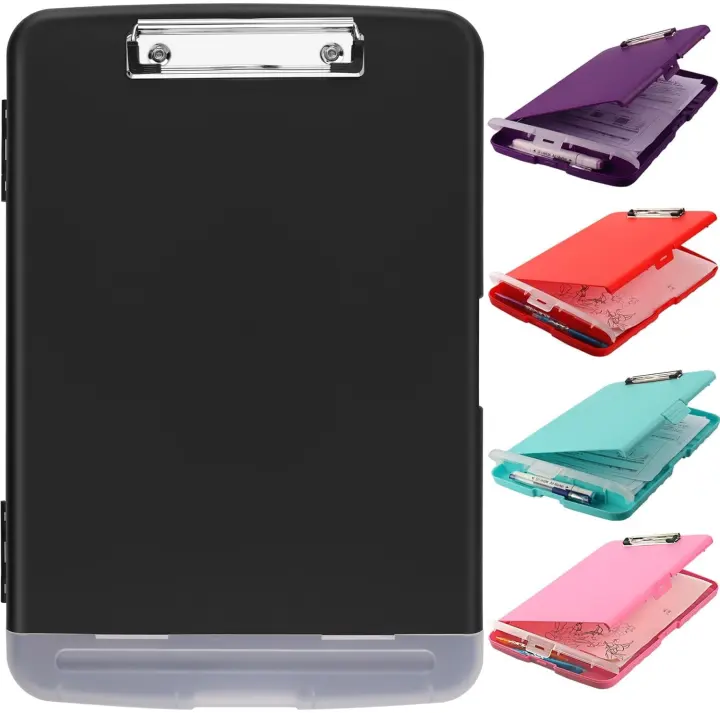 A4 Storage Clipboard with Low-Profile Clip — Nursing Clipboard