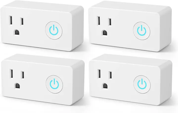 BN-LINK WiFi Heavy-Duty Smart Plug — 4-Pack (2.4GHz, No Hub)