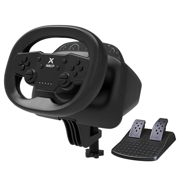 DOYO 270° Wireless Racing Wheel and Pedals for PS4/PC/Switch