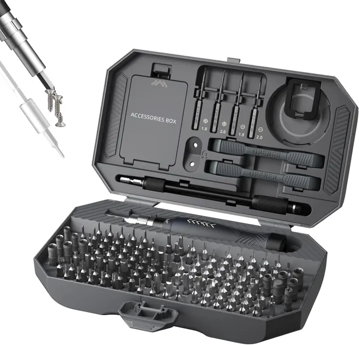 JAKEMY 164-Piece Precision Screwdriver Set for Electronics Repair