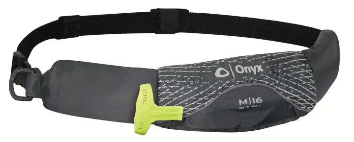 Manual Inflatable Belt Pack Life Jacket — Low-Profile Waist PFD