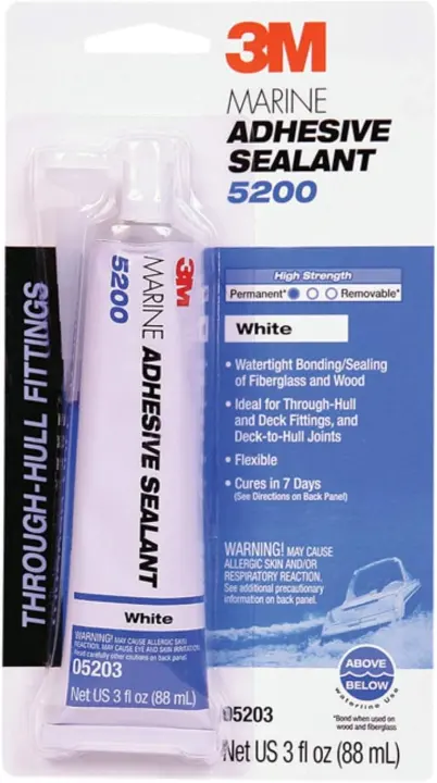 Marine Polyurethane Sealant Cartridge (5200WHT30Z) — Adhesive/Sealant