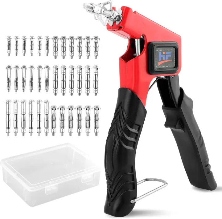 Molly Bolt Hollow-Wall Anchor Kit for Drywall & Plaster — 36pcs + Setting Tool