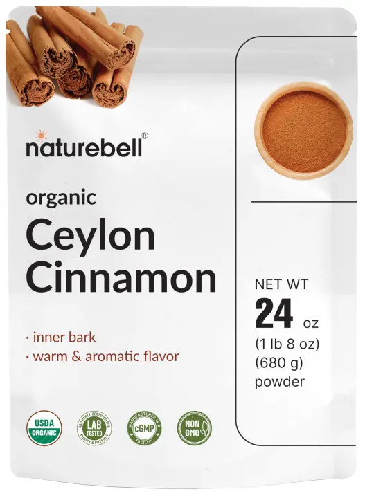Organic Ceylon Cinnamon Powder — 24 oz Pure Sri Lanka Bark