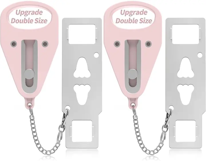 Portable Door Lock — Travel & Home Latch for Extra Privacy