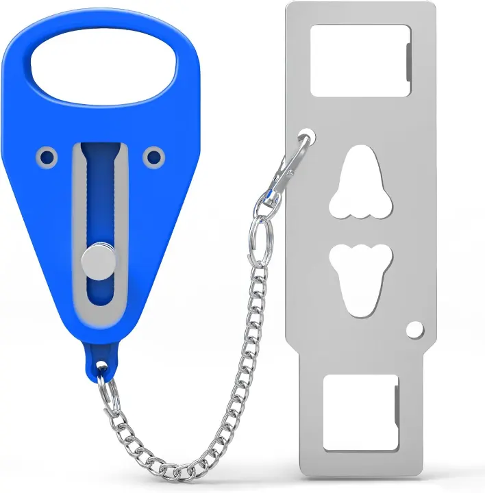 Portable Door Lock — Travel & Home Security Lock for Privacy