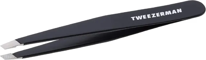 Tweezerman Slant Tweezer — Precision Slanted Eyebrow Tool